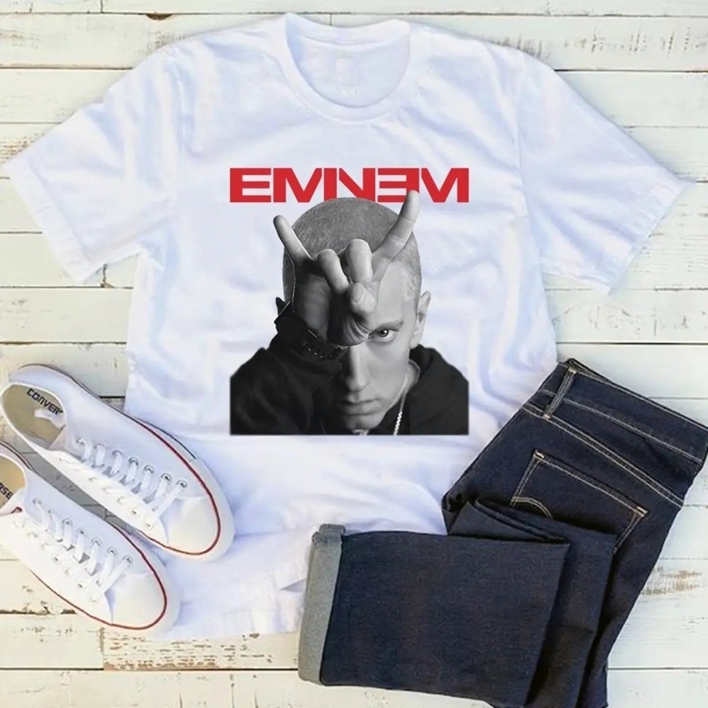 Eminem Vintage 90s Hip Hop Rap Fan Graphic Unisex T-Shirt